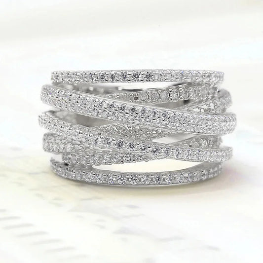 Luxury  Rings 925 Sterling Silver
