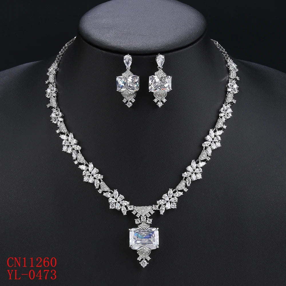 Zirconia  Set  Jewelry