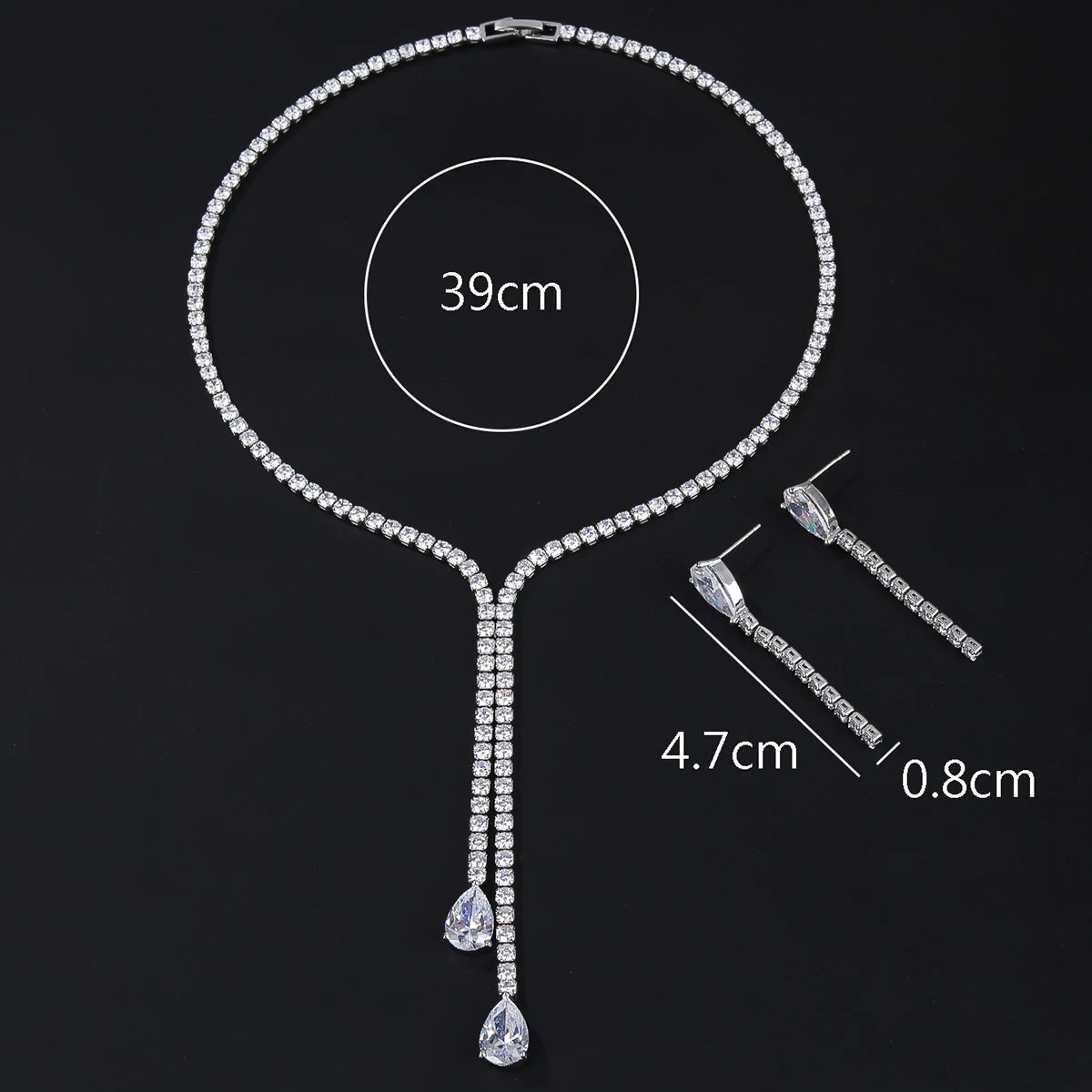 High Quality Zirconia Fashion Zirconia  Set Jewelry Zirconia