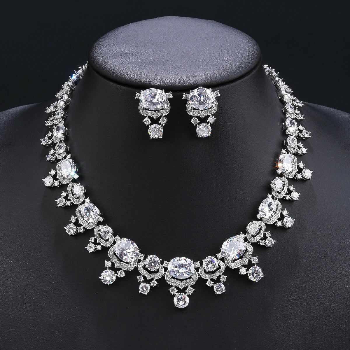 Luxury Pieces High Quality Zirconia Fashion Zirconia  Set Jewelry Zirconia