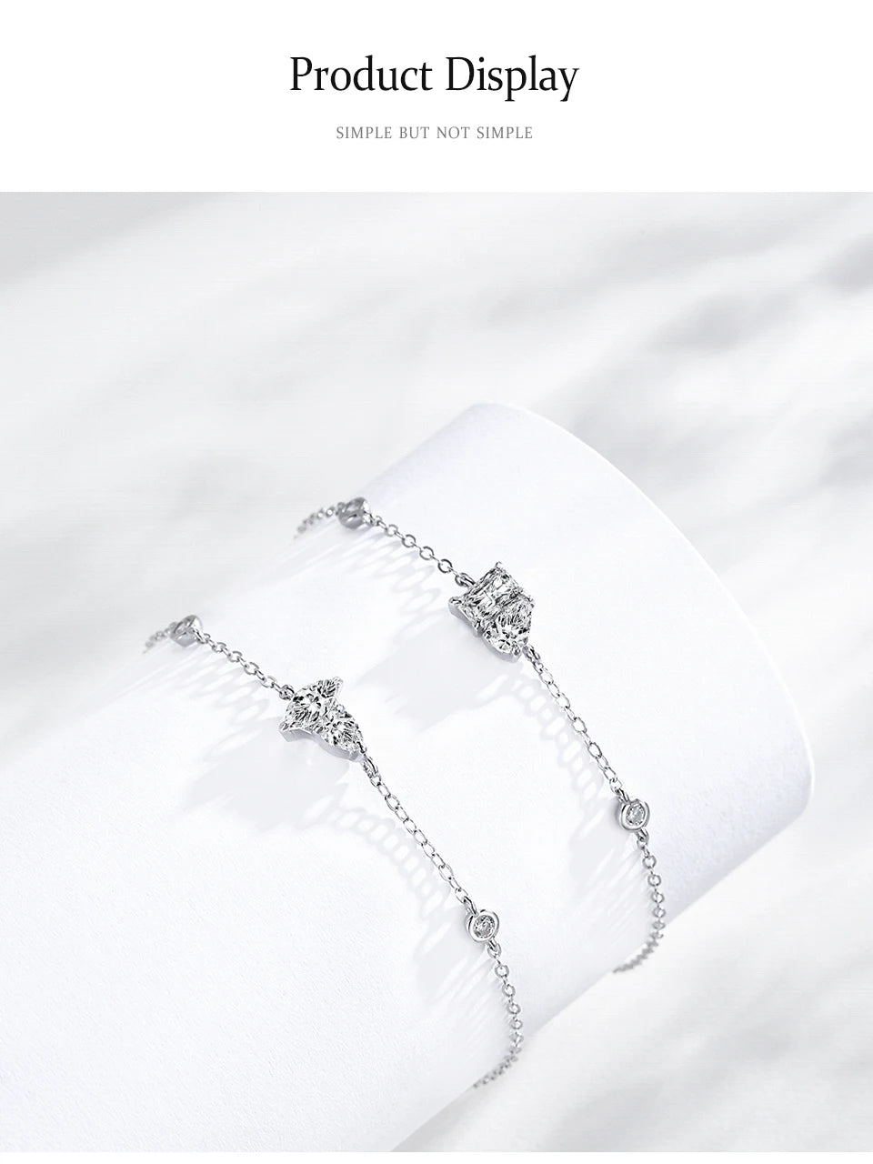 Bracelets  Top Quality Real 925 Sterling Silver Zircon  Jewelry