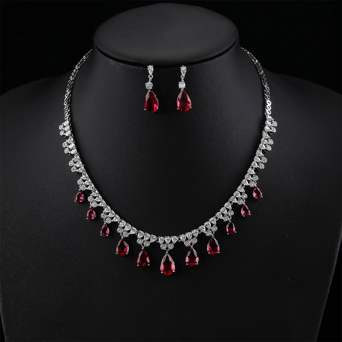 Luxury Pieces High Quality Zirconia Fashion Zirconia  Set Jewelry Zirconia