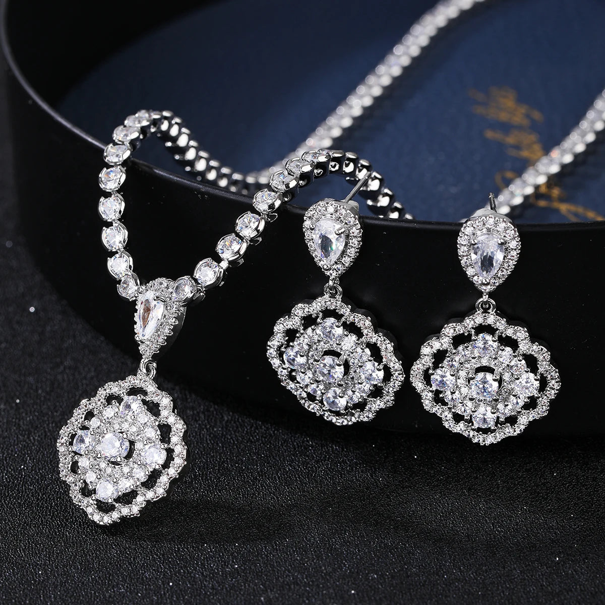 Fashion Zirconia  Set Jewelry Zirconia