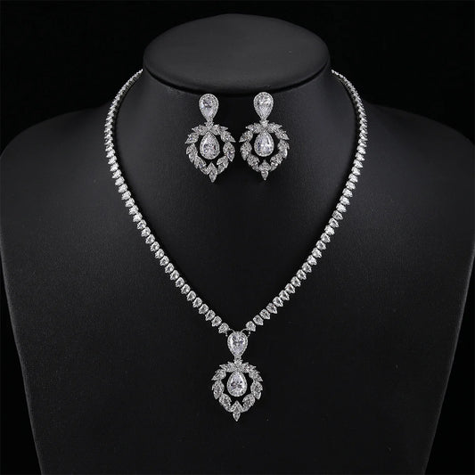 High Quality Zirconia Fashion Zirconia  Set Jewelry Zirconia