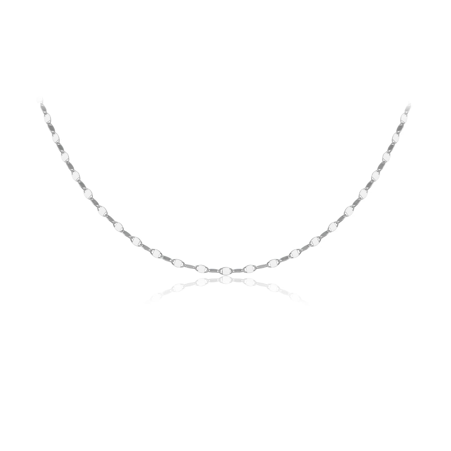 100% 925 Sterling Silver Gold Long Locker Necklace  Jewelry