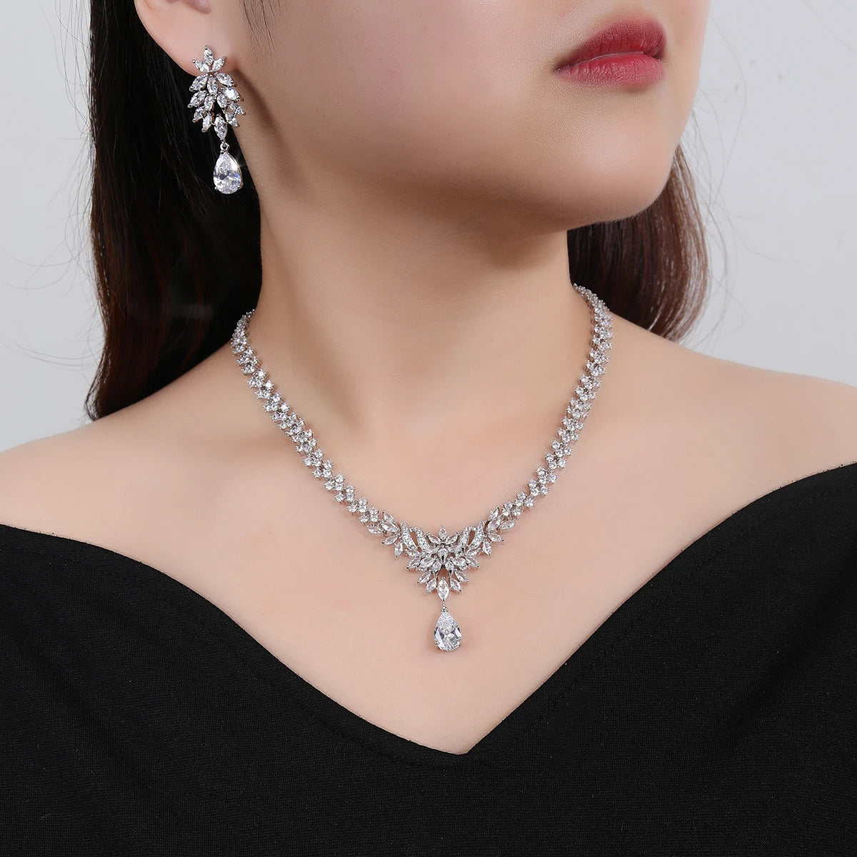 Pieces High Quality Zirconia Fashion Zirconia  Set Jewelry Zirconia