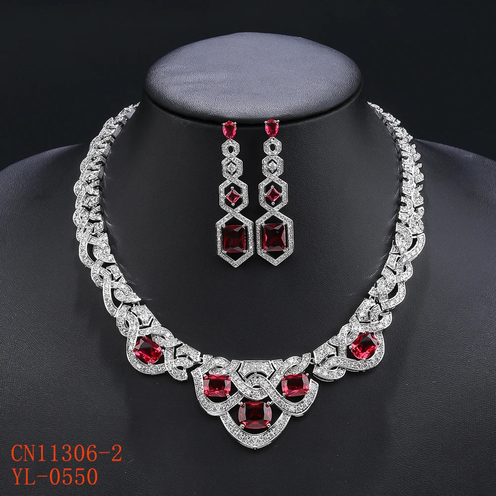 Luxury  Zirconia Jewelry Set