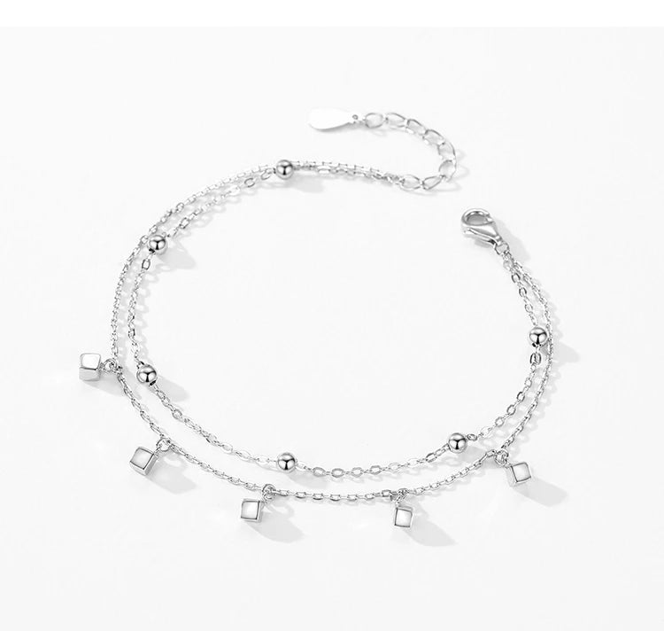 Real 925 Sterling Silver Bracelets Luxury  Jewelry