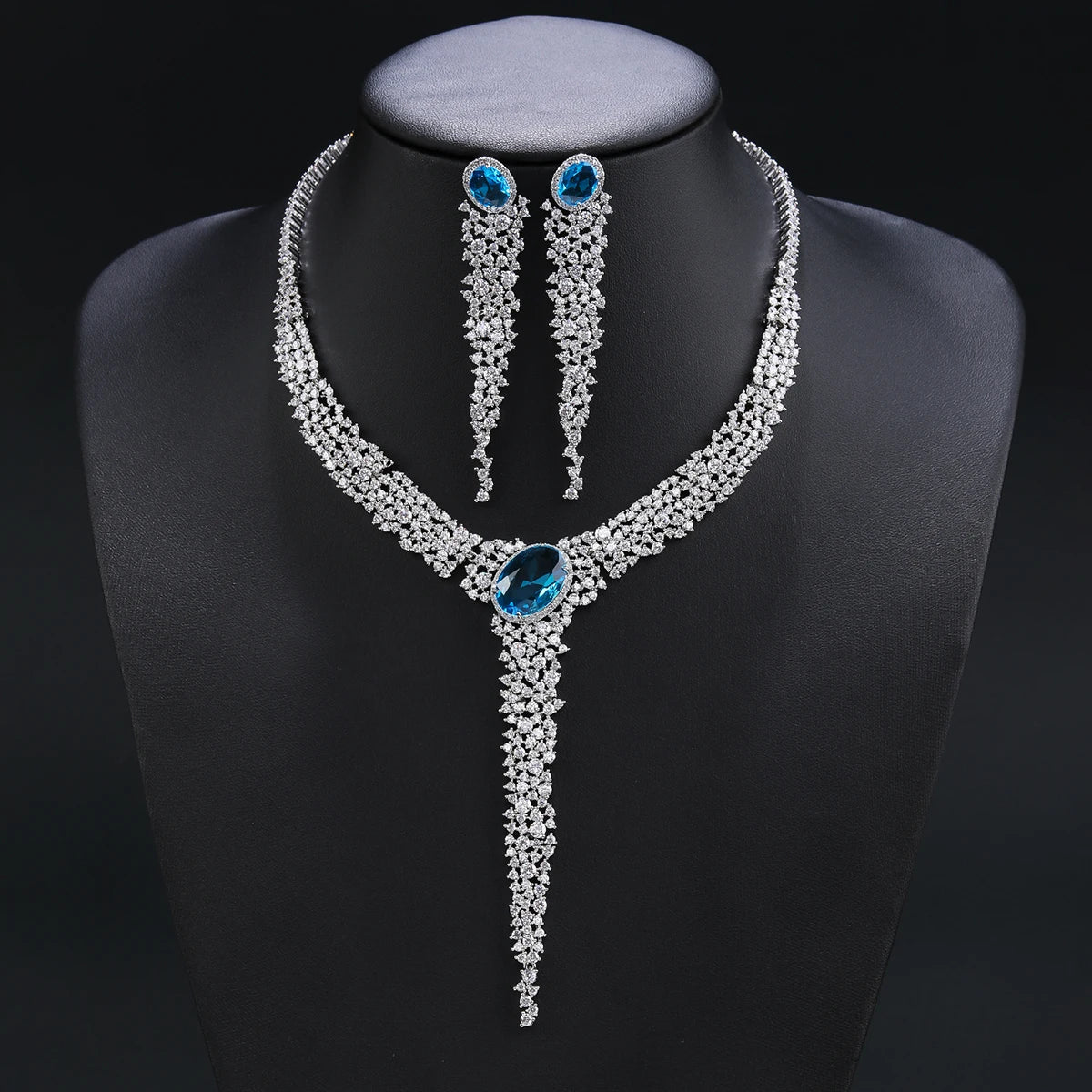 Luxury Zirconia Set Jewelry