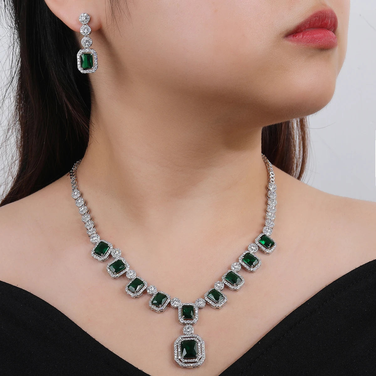 Zirconia   Jewelry Set