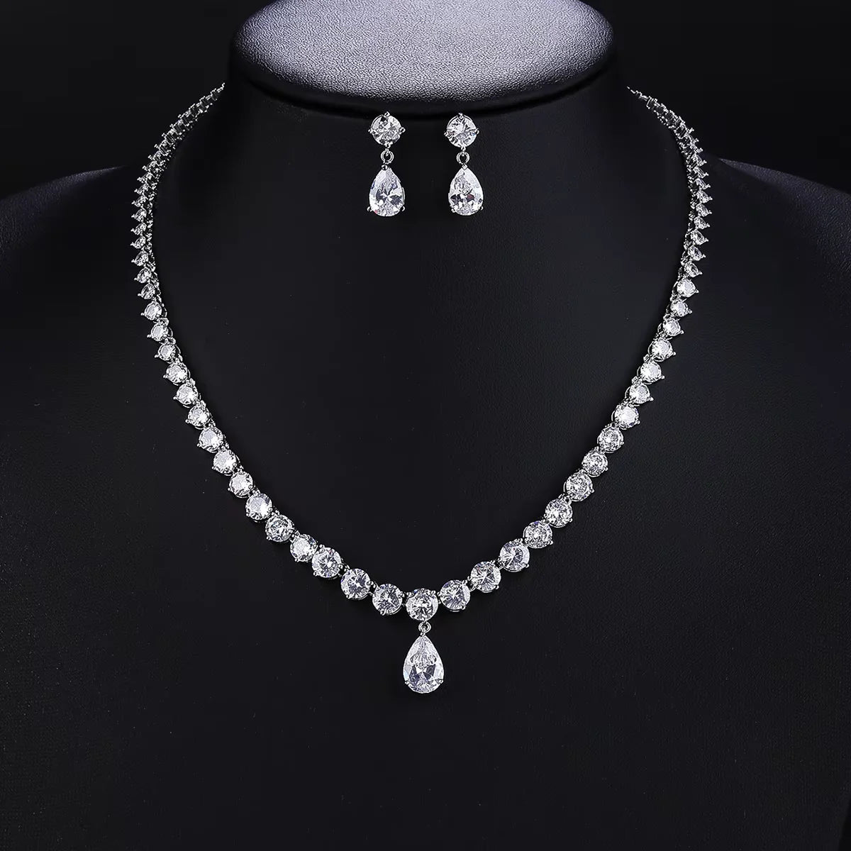 Luxury Pieces High Quality Zirconia Fashion Zirconia  Set Jewelry Zirconia