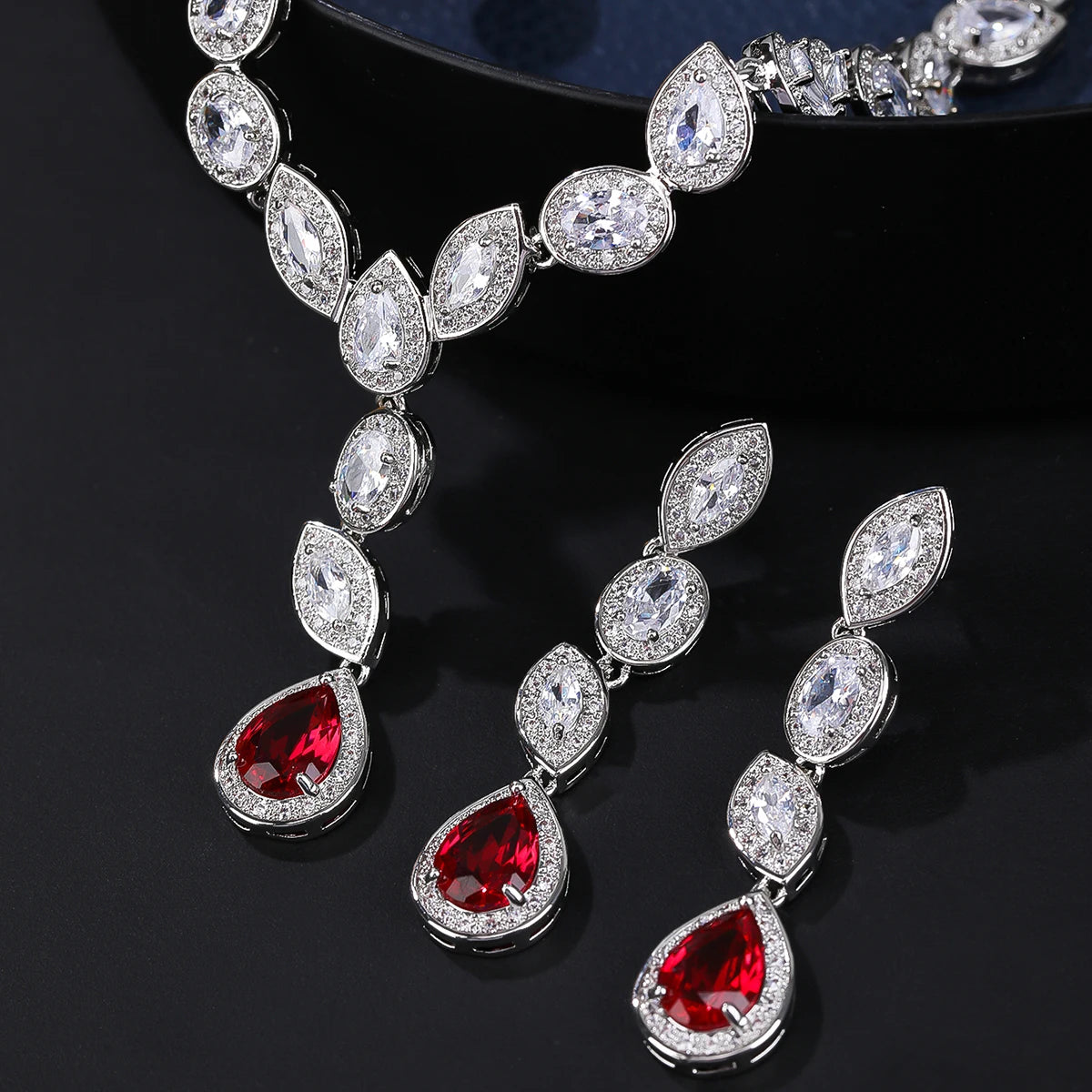 High Quality Zirconia Fashion Zirconia  Set Jewelry Zirconia