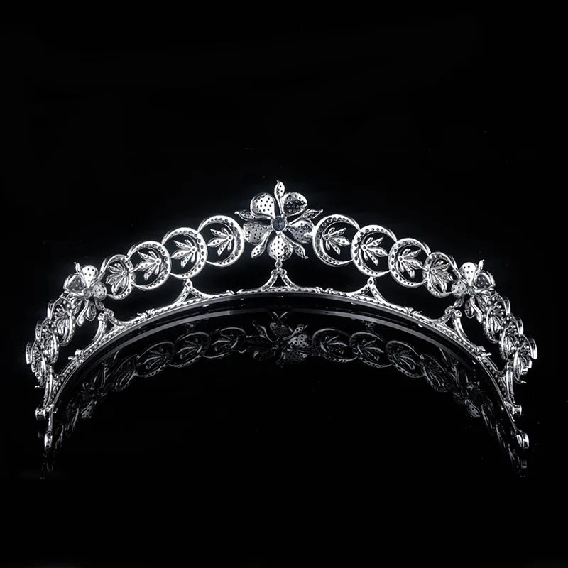 Zircon Headdress Wedding Hair Accessories Wedding Jewelry Crowns