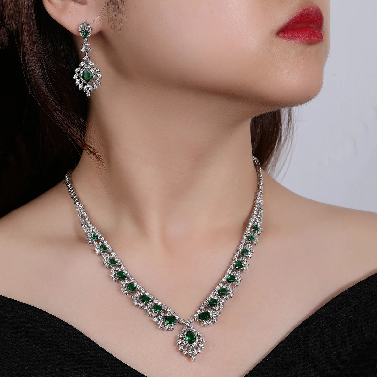 Pieces High Quality Zirconia Fashion Zirconia  Set Jewelry Zirconia