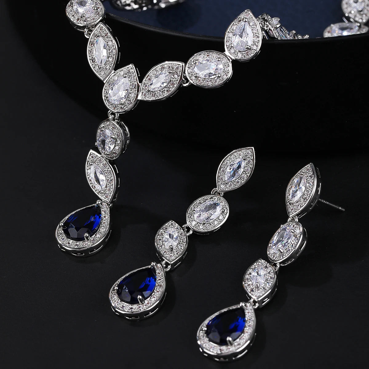 High Quality Zirconia Fashion Zirconia  Set Jewelry Zirconia