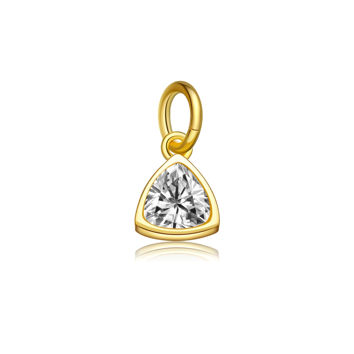 ANDYWEN 925 Sterling Silver Gold  Zircon