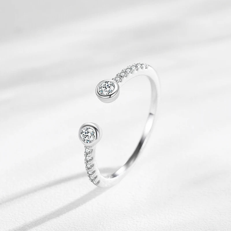 925 Sterling Silver Trendy Rings