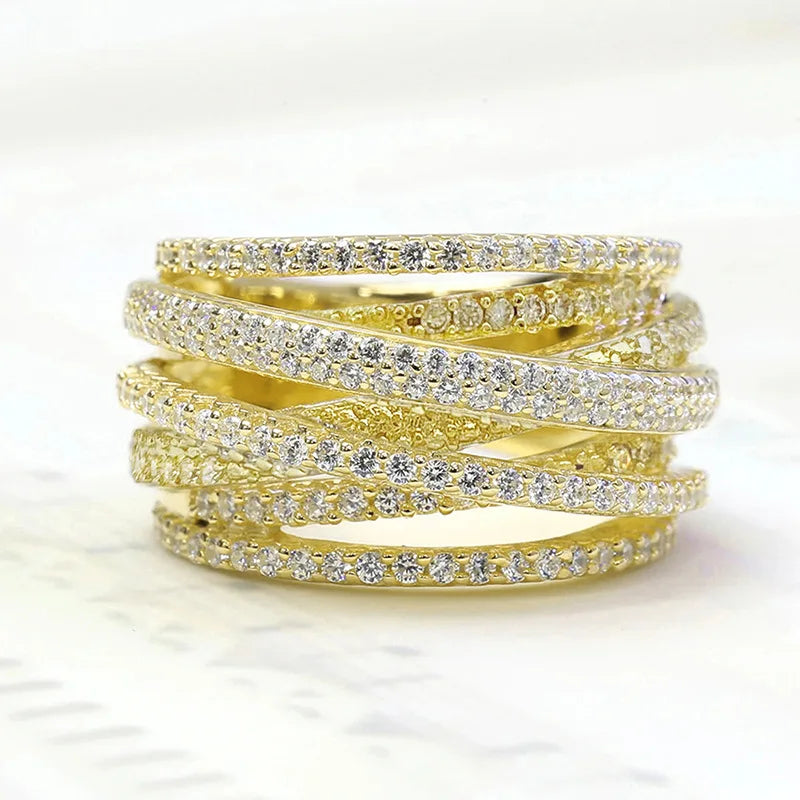 Luxury  Rings 925 Sterling Silver