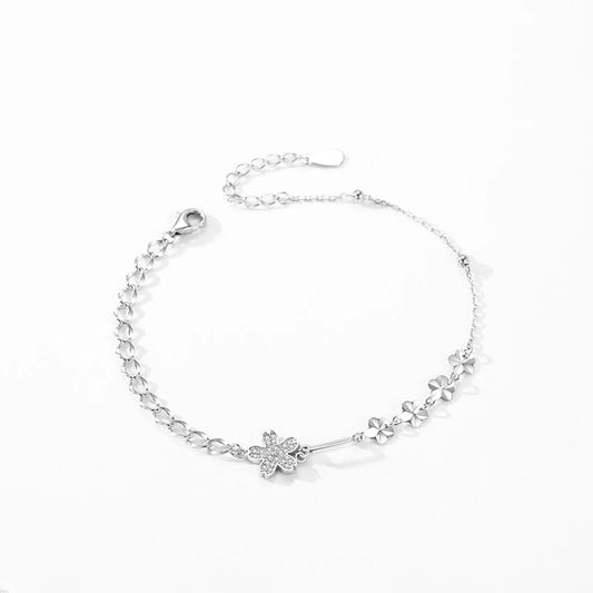 Real 925 Sterling Silver Bracelets Luxury  Jewelry