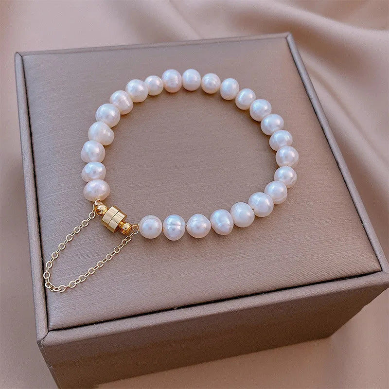 14K Gold Filled Natural Freshwater Pearl