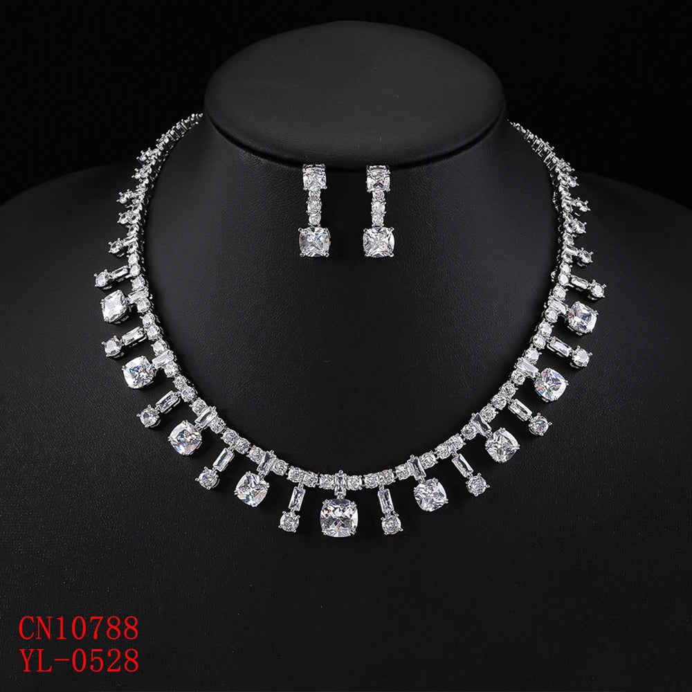 Pieces High Quality Zirconia Fashion Zirconia  Set Jewelry Zirconia