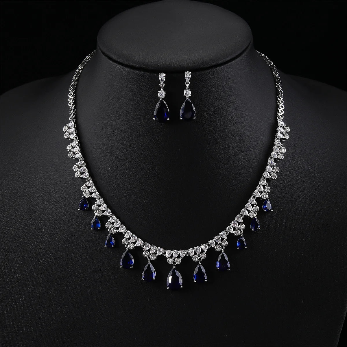 Luxury Pieces High Quality Zirconia Fashion Zirconia  Set Jewelry Zirconia