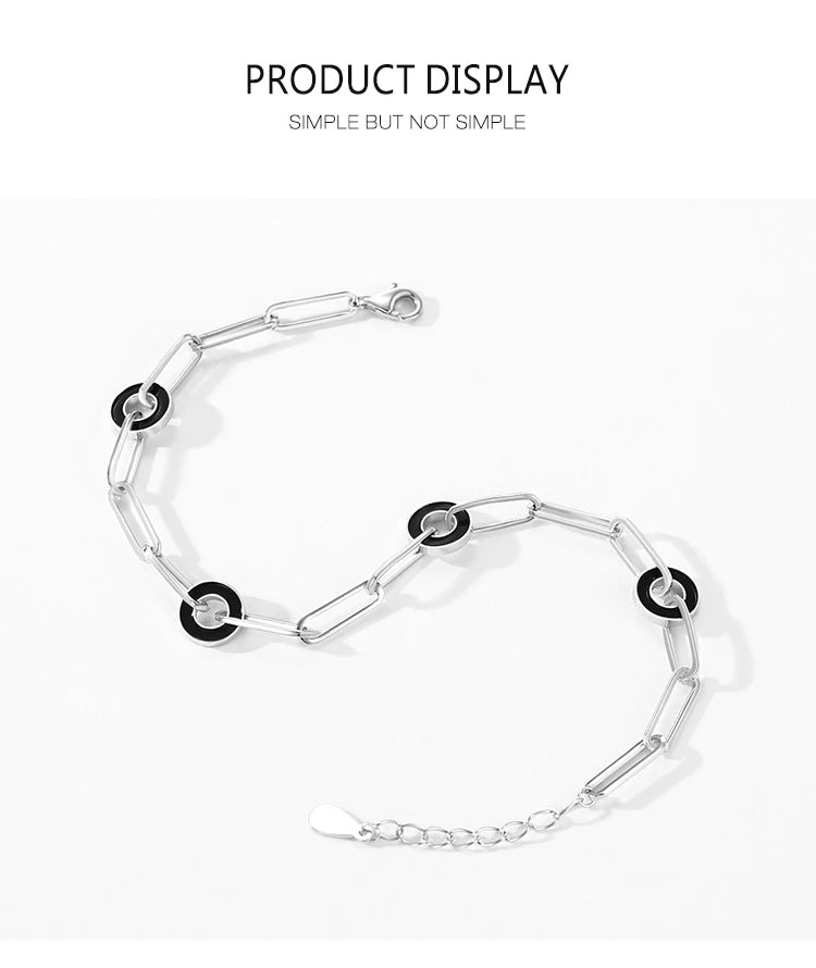 Real 925 Sterling Silver Bracelets Luxury  Jewelry