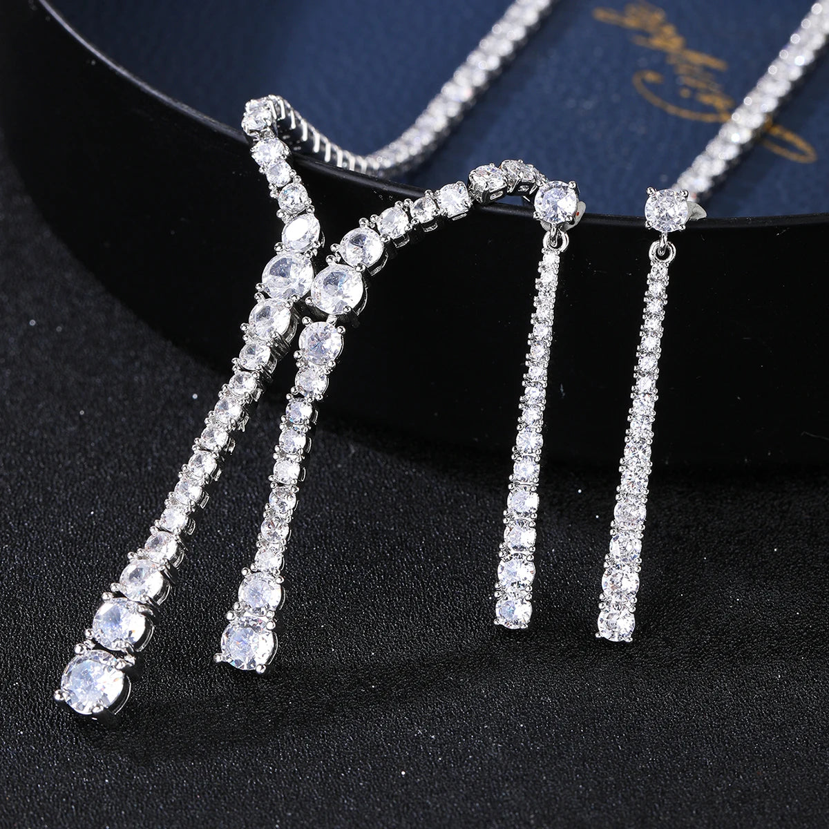 Luxury Pieces High Quality Zirconia Fashion Zirconia  Set Jewelry Zirconia