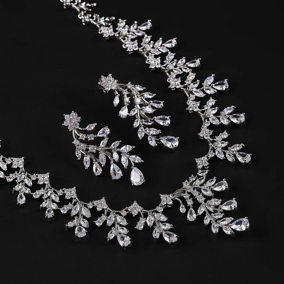 Luxury Pieces High Quality Zirconia Fashion Zirconia  Set Jewelry Zirconia