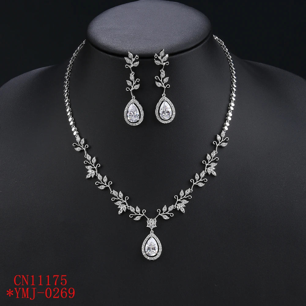 Luxury Pieces High Quality Zirconia Fashion Zirconia  Set Jewelry Zirconia