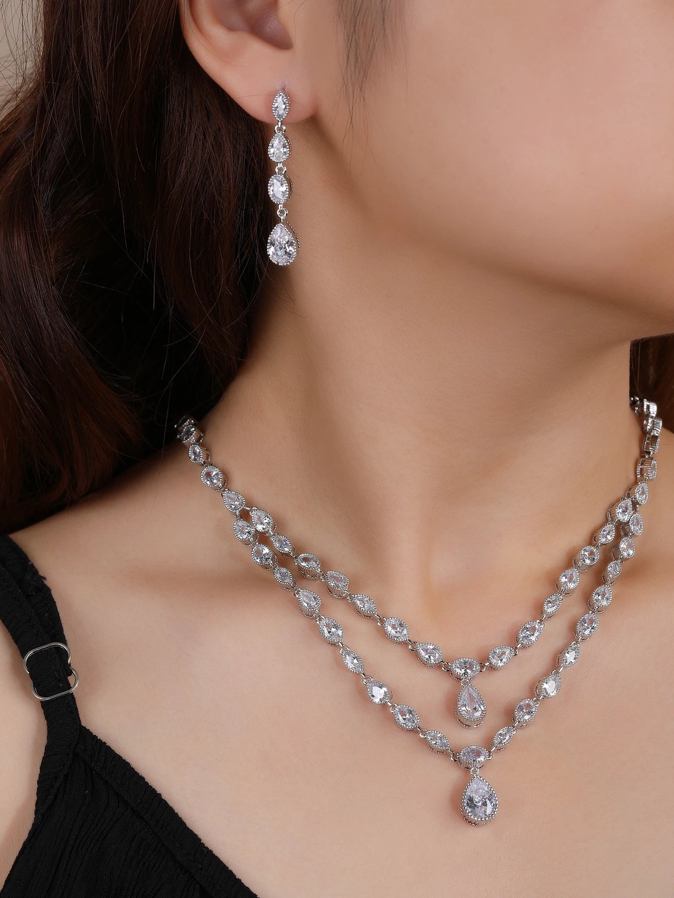 Fashion  Zirconia Jewelry Sets