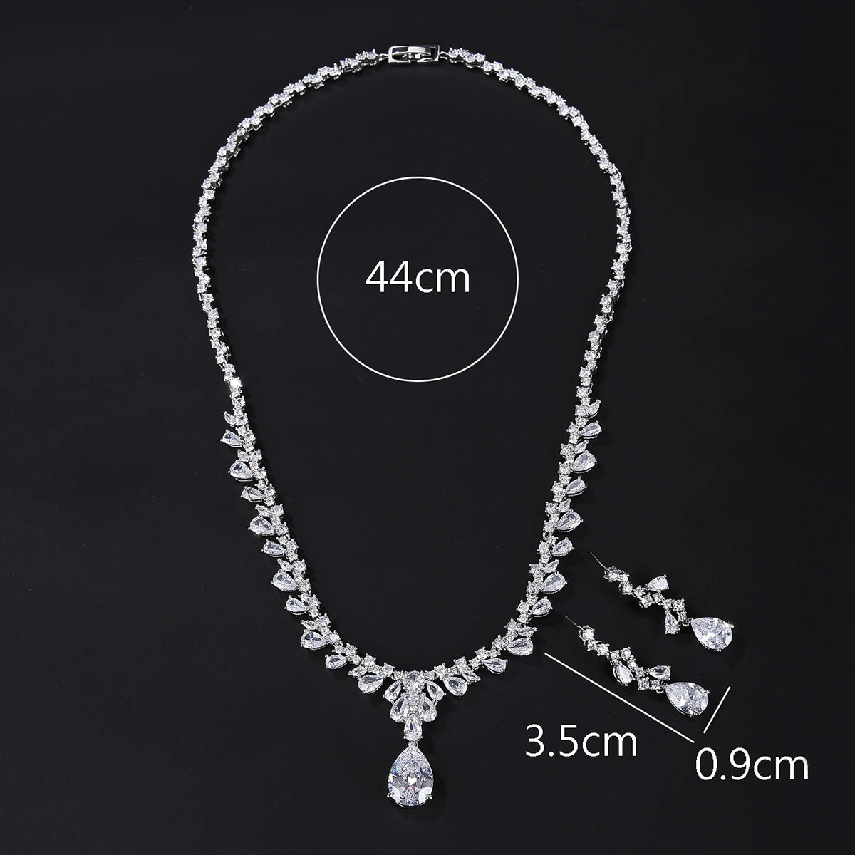 Luxury Pieces High Quality Zirconia Fashion Zirconia  Set Jewelry Zirconia