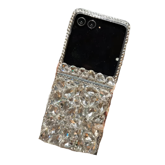 Luxury Crystal Elegant Diamond Wrist Phone Case Cover For Motorola Razr 50 40 Moto Razr40 2023 2024 Ultra