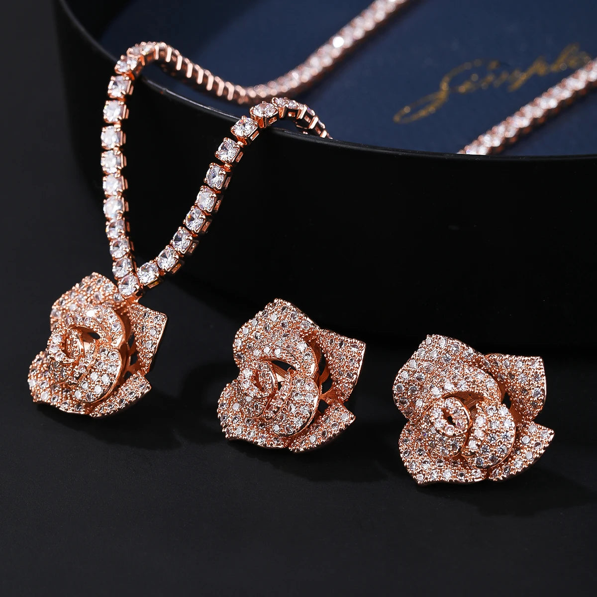 High Quality Zirconia Fashion Zirconia  Set Jewelry Zirconia