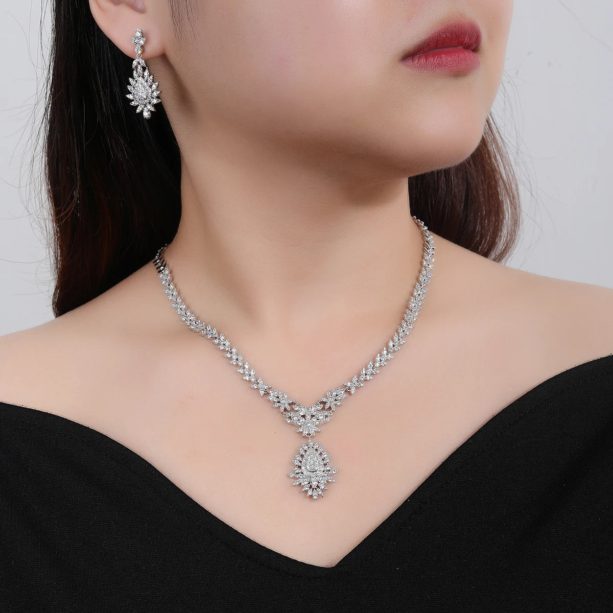 Pieces High Quality Zirconia Fashion Zirconia  Set Jewelry Zirconia