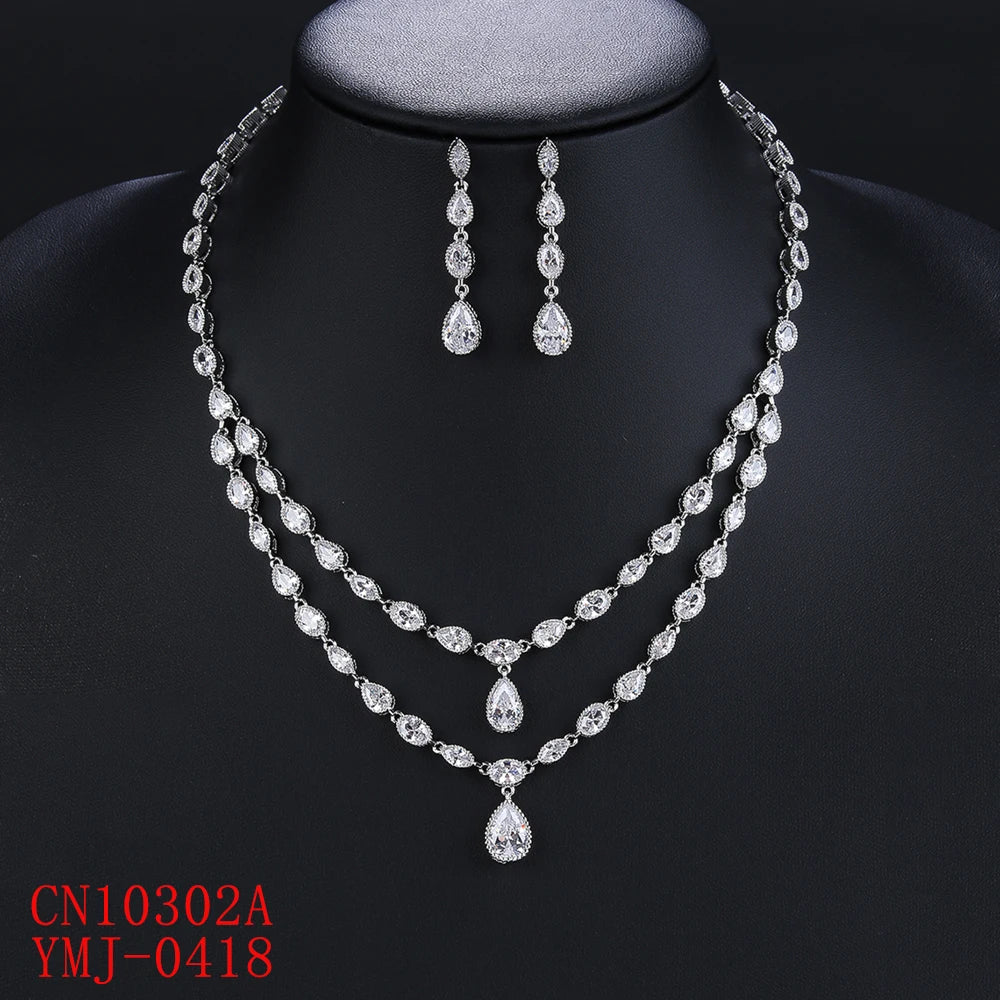 Fashion  Zirconia Jewelry Sets