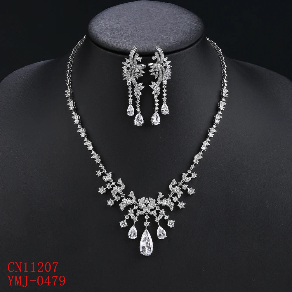 Zirconia  Luxury  Jewelry Set