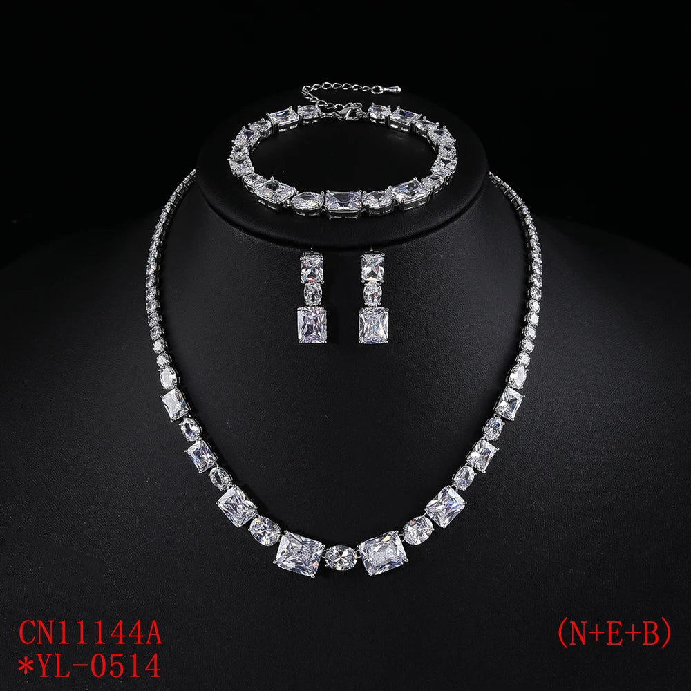 Pieces High Quality Zirconia Fashion Zirconia  Set Jewelry Zirconia