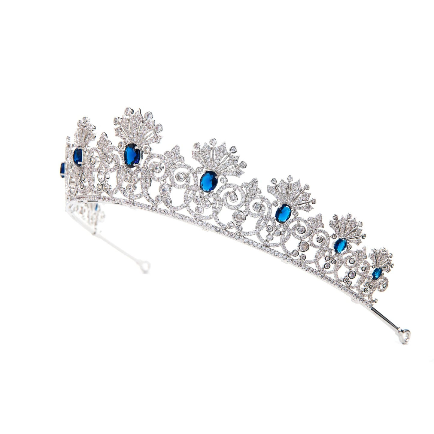 Luxury  Zirconia Crown Accessories Princess  Crystal Queens