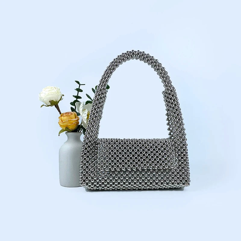 handbag bag silver Inspire Elegance