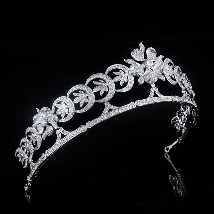 Zircon Headdress Wedding Hair Accessories Wedding Jewelry Crowns