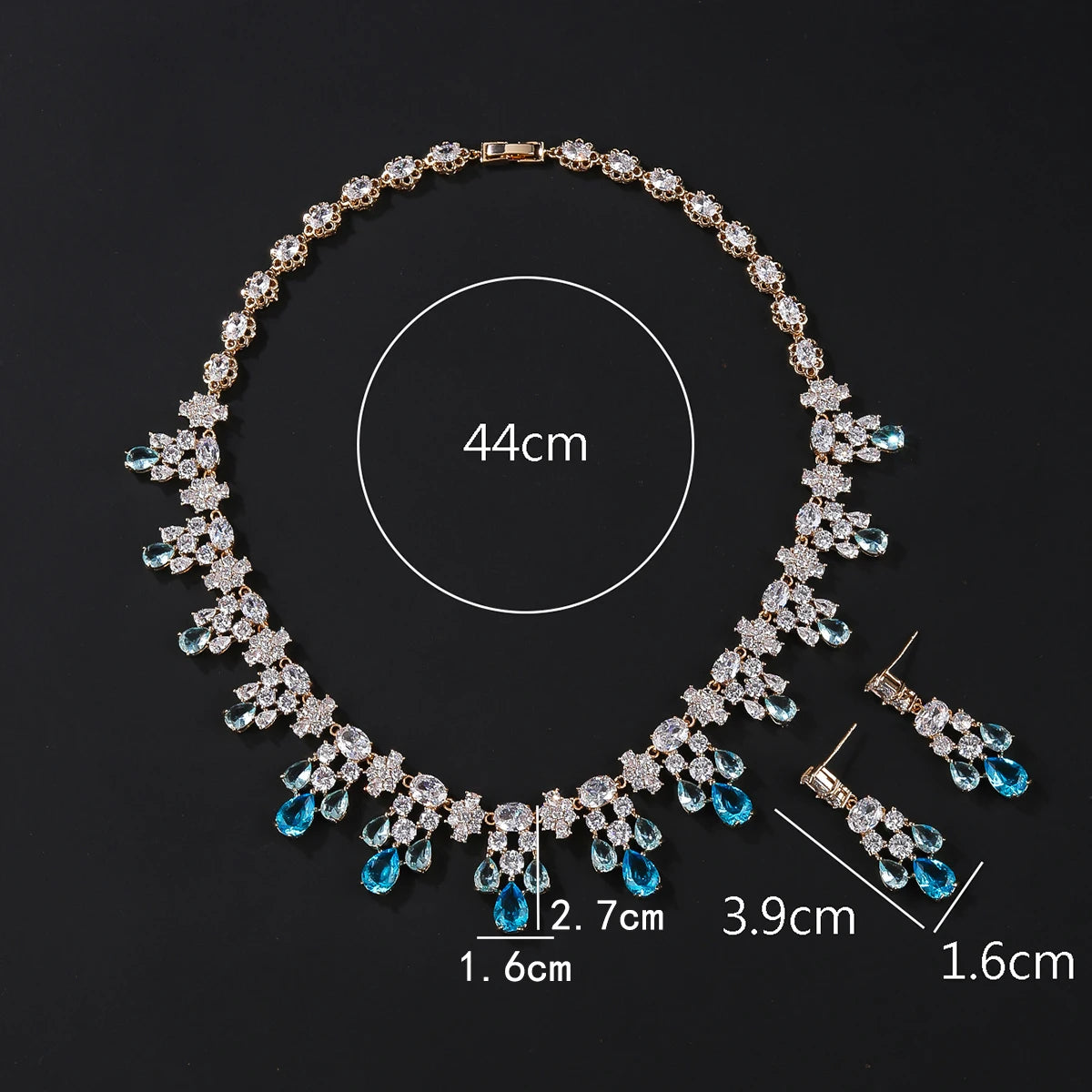 Luxury Set  Zircon Jewelry Set