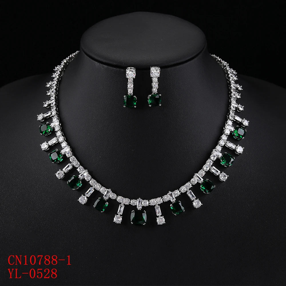 Pieces High Quality Zirconia Fashion Zirconia  Set Jewelry Zirconia