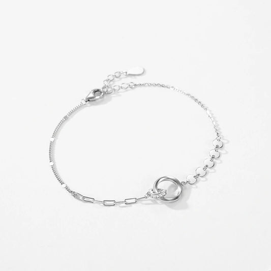 925 Sterling Silver New Romantic Heart  Bracelet  Jewelry