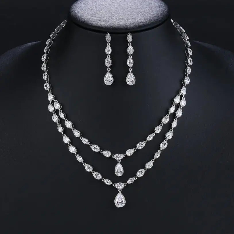 Fashion  Zirconia Jewelry Sets