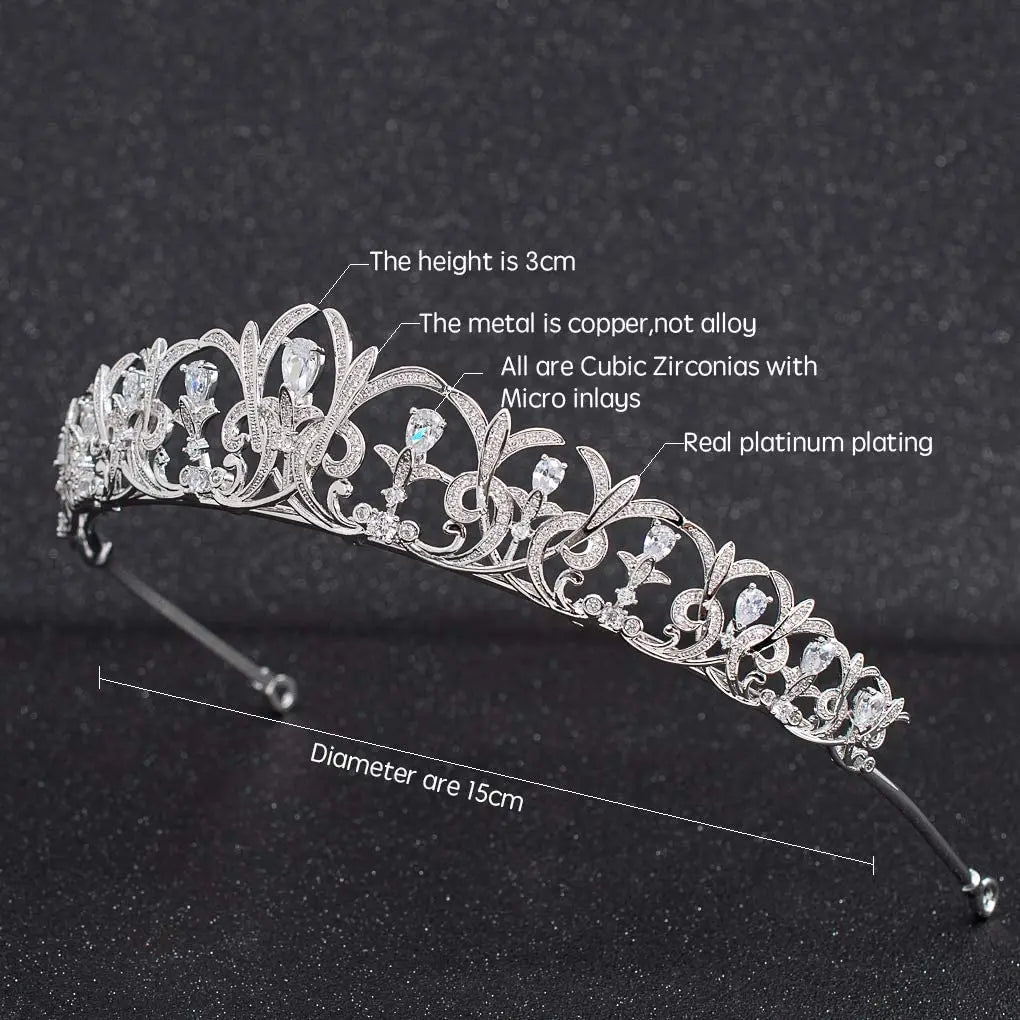 Zirconia Wedding  Hair Accessories