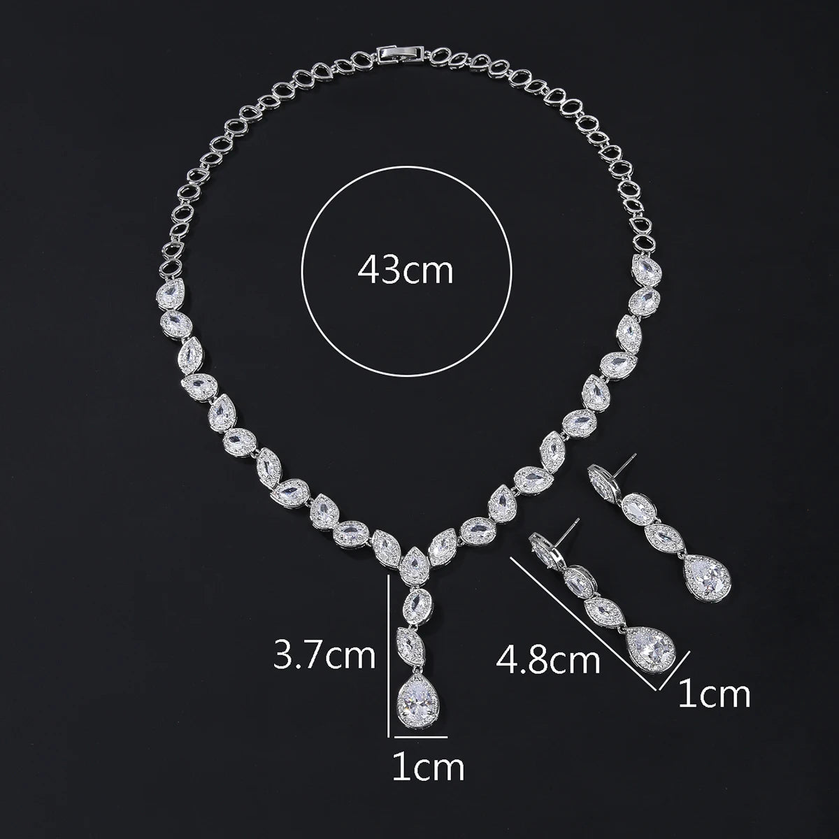 High Quality Zirconia Fashion Zirconia  Set Jewelry Zirconia