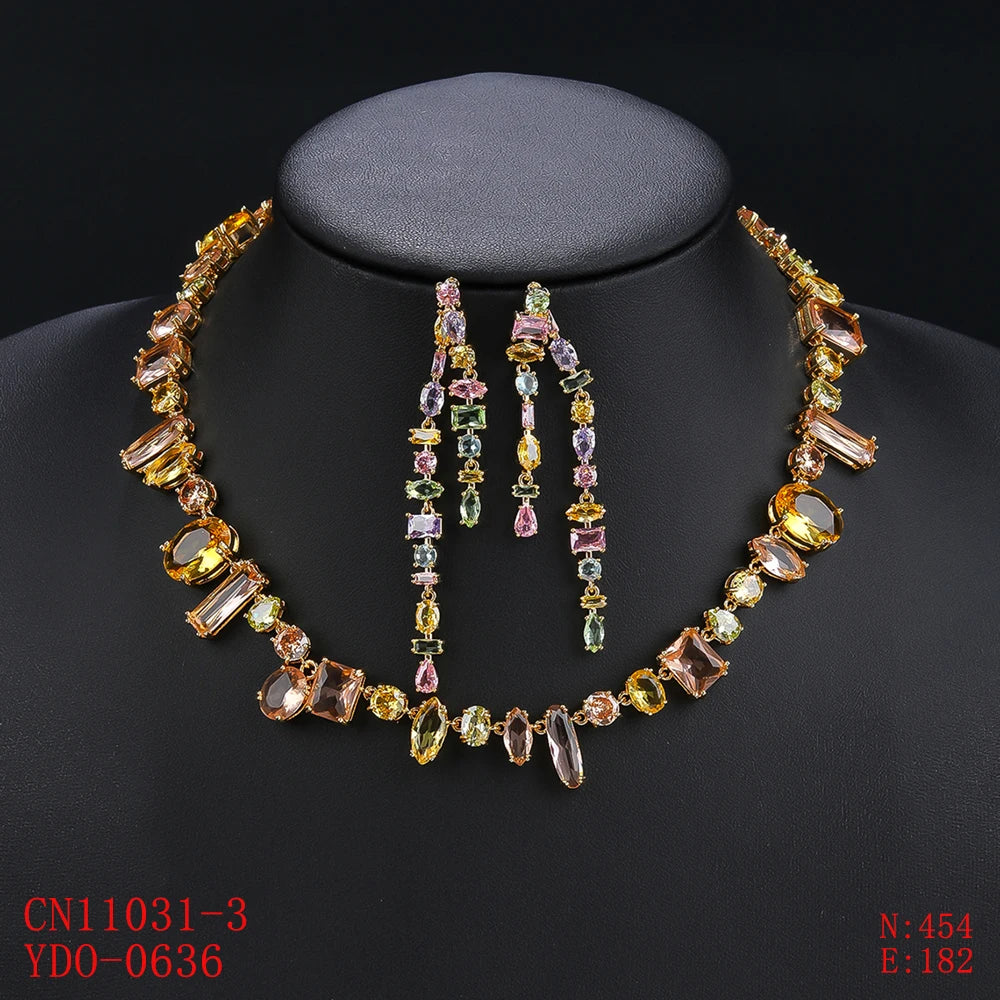 Zirconia  Jewelry Set