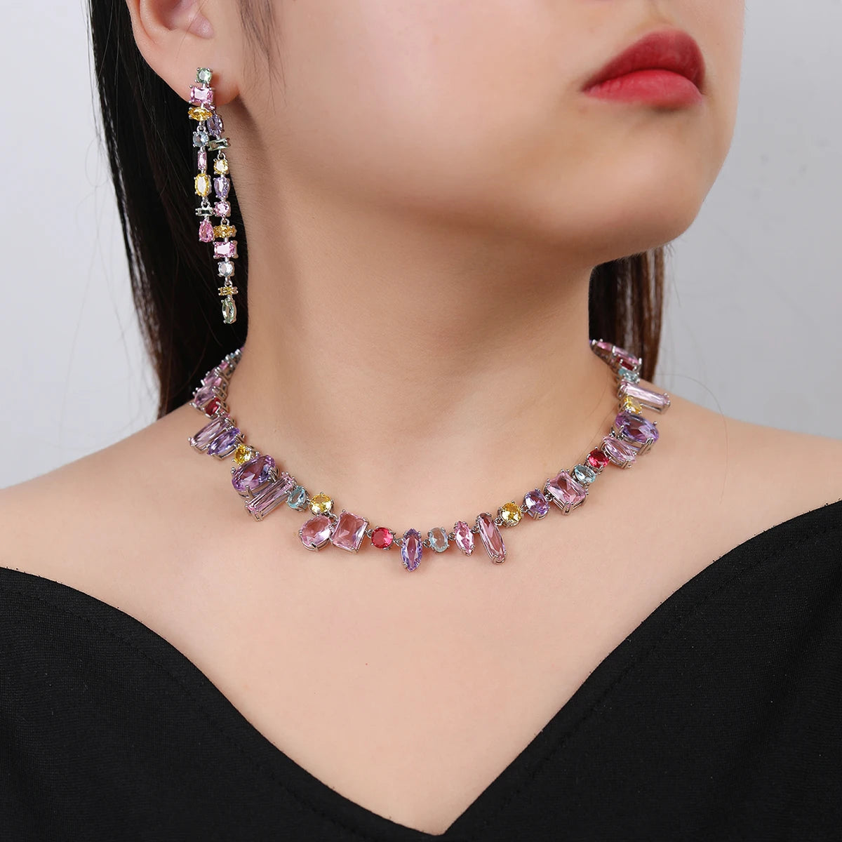 Zirconia  Jewelry Set