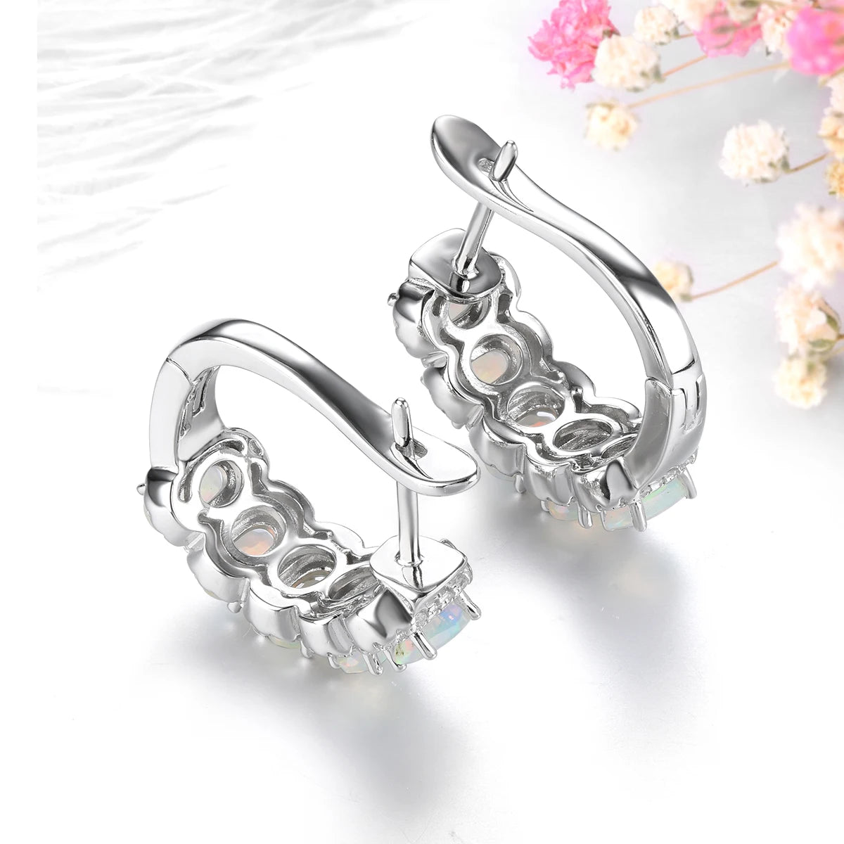 Natural Opal Sterling Silver